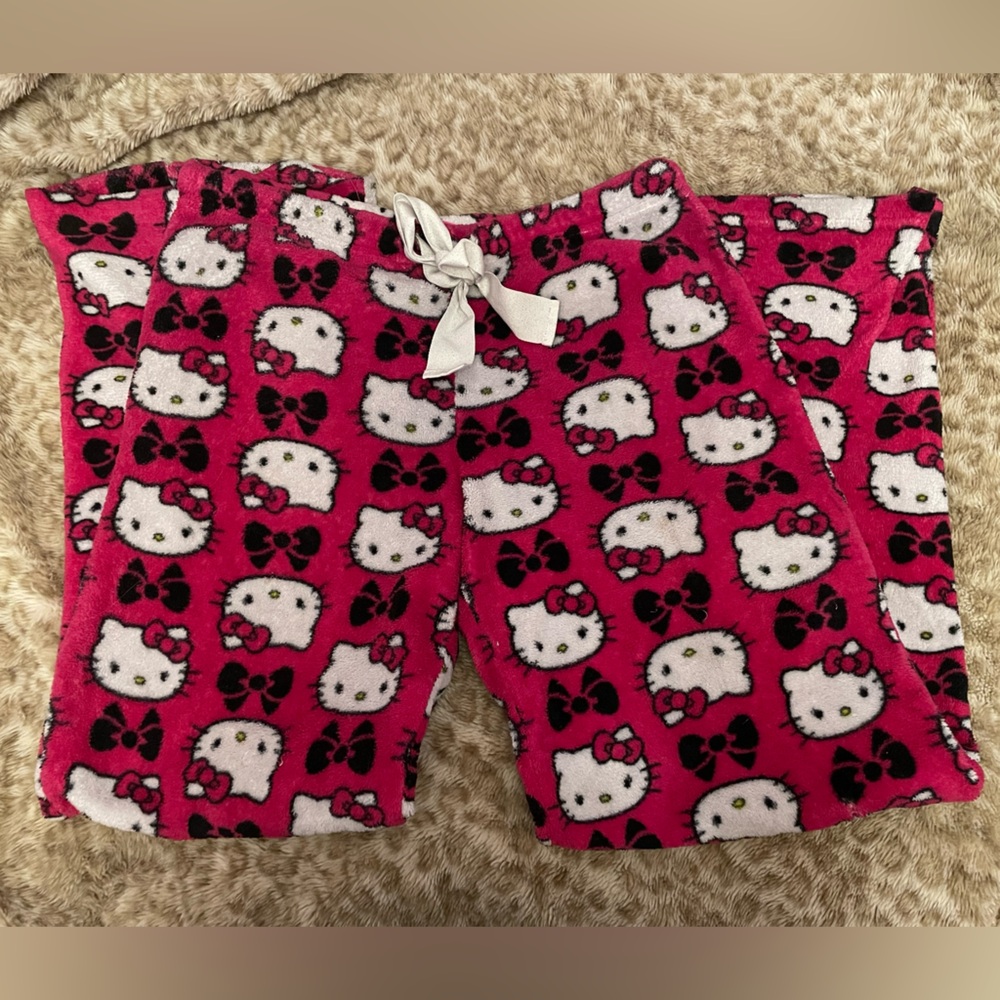 2 pairs of Hello kitty pj pants